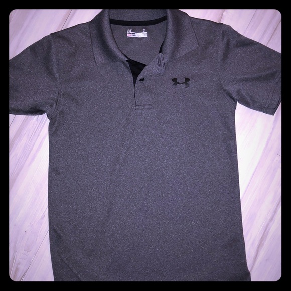 boys under armour collared shirts